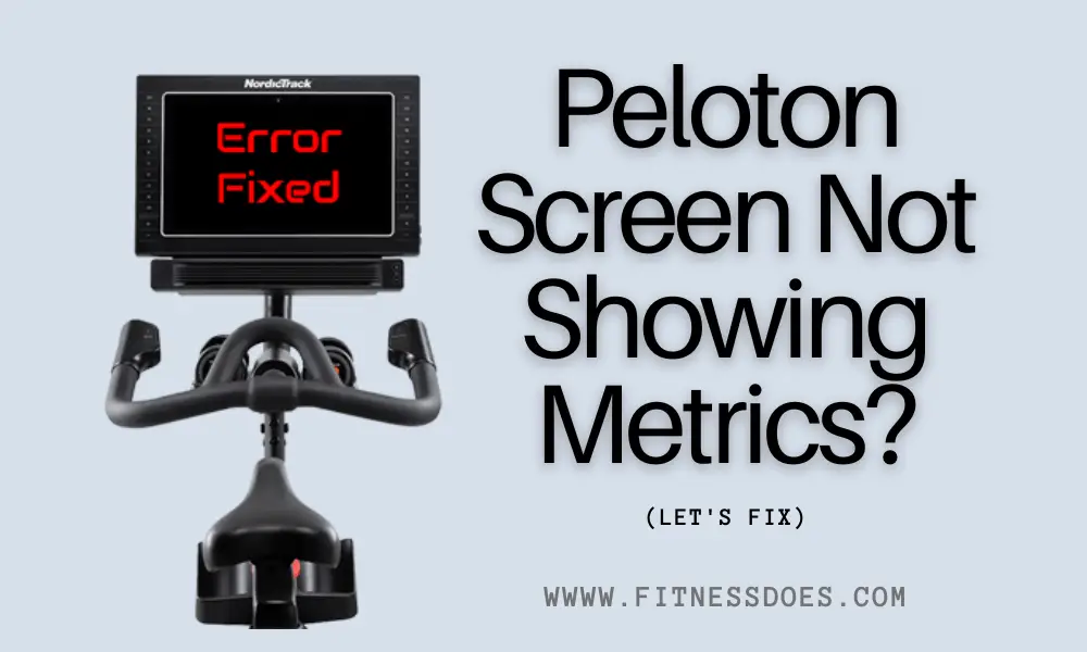 Peloton-Screen-Not-Showing-Metrics