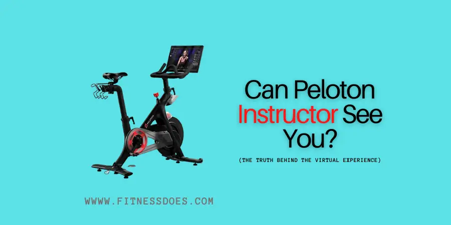 Can Peloton Instructor See You