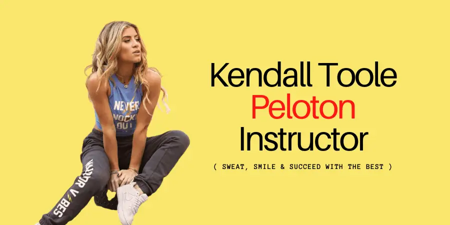 Kendall Toole Peloton Instructor