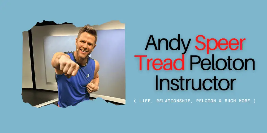 Andy Speer Tread Peloton Instructor