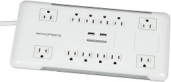 Monoprice Power & Surge - 12 Outlet Surge Protector