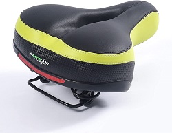 
EBIKELING-Bike-Seat-Dual-Shock-Absorbing-Soft-Comfortable-Padded-Bicycle-Seat