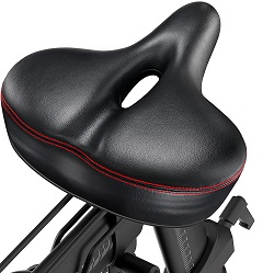 PeloFamily Wide Bike Seat Compatible with Peloton Bike & Bike Plus