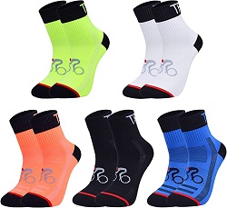 Ultrafun 5/10Pack Sports Cycling Socks 