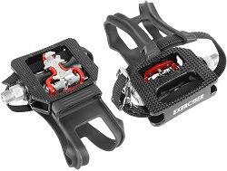 Wellgo WPD-E003 Shimano SPD Compatible Indoor Bike Pedals